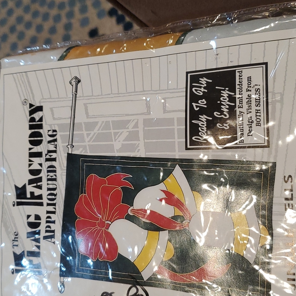 New flag factory jingle bell flag